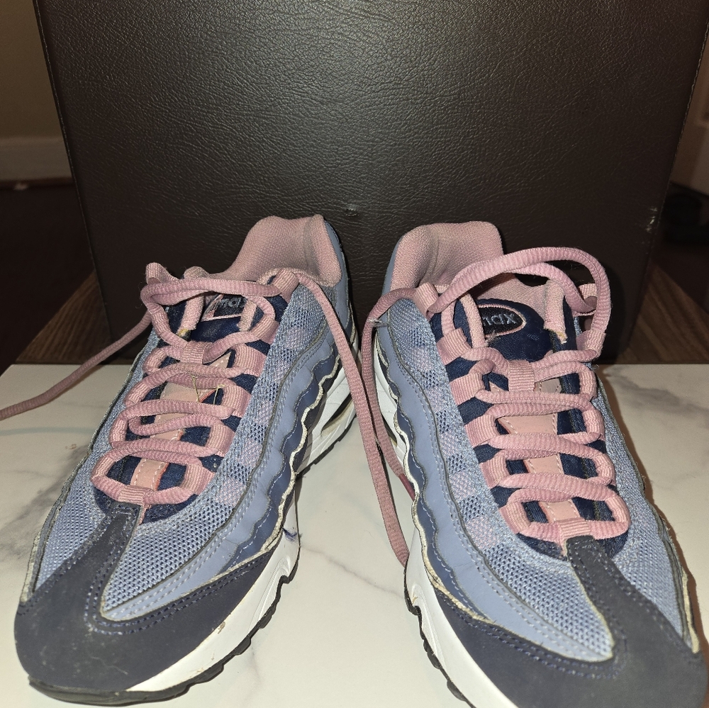 Nike Air Max 95 LE Blue Violet Black 310830-402 sz 4.5Y Uk4 EUR 36.5 Women 6.5